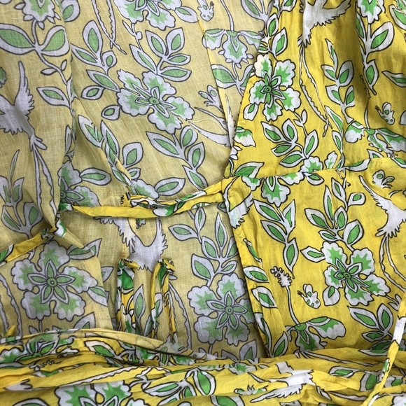 Rhode Mini Dress Fiona Yellow Godet Hem - Picture 7 of 9